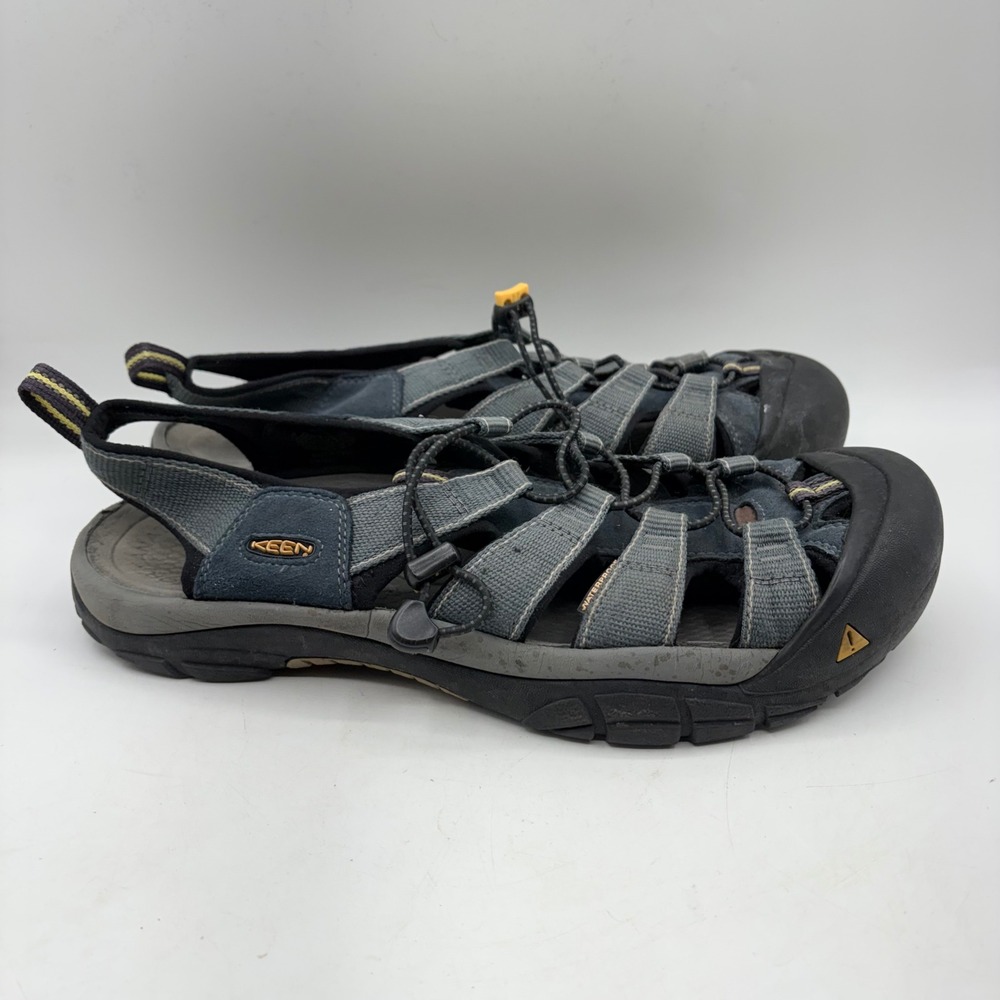 Keen Newport H2 Mens‎ 13 EU 47 Waterproof Hiking Sandals Blue Grey 1001938